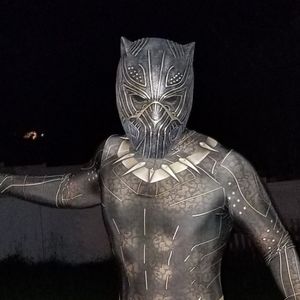 Killmonger Golden Jaguar Cosplay
